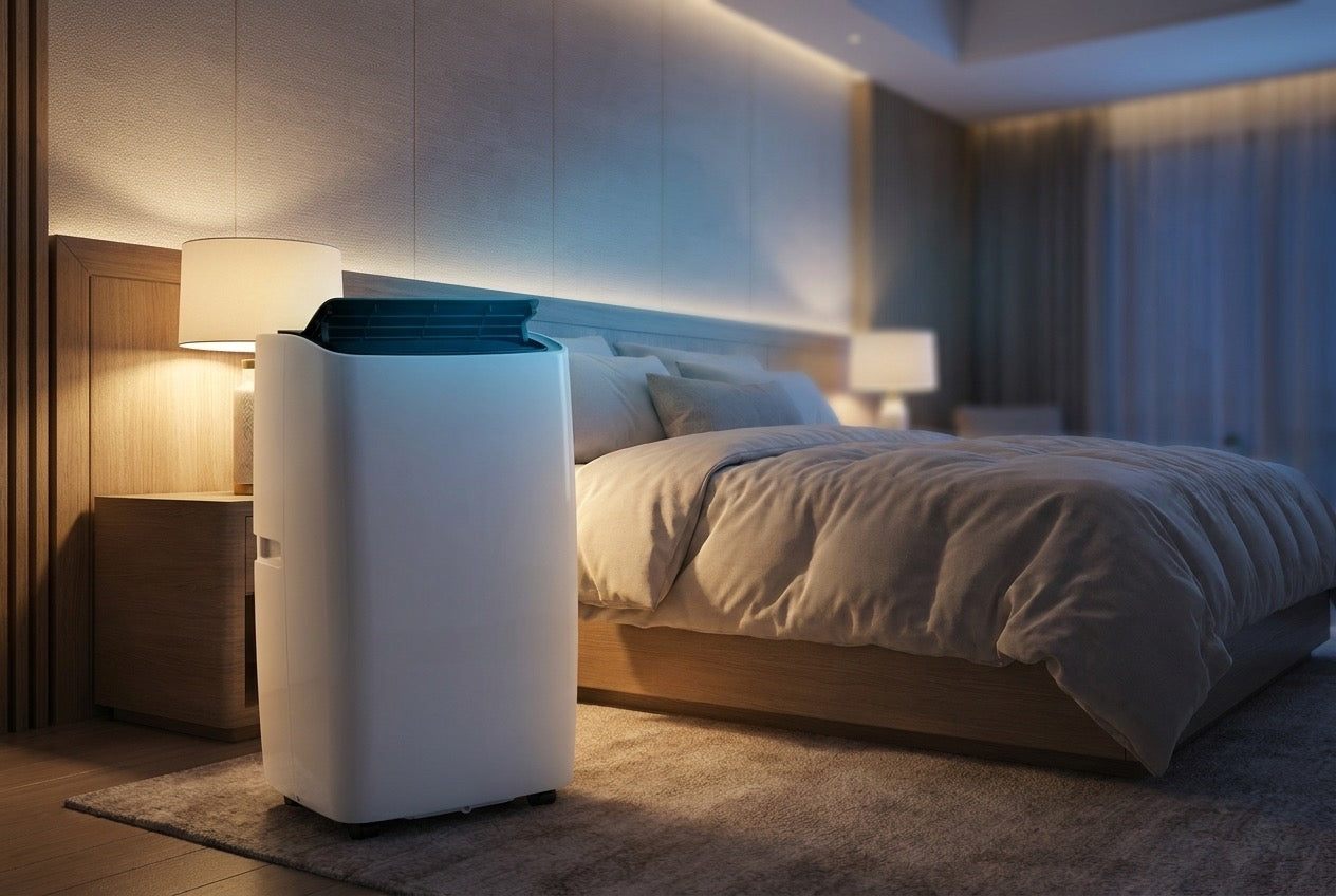 Climatiseur Fraika dans la chambre